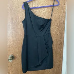 Off the Shoulder Black Dress. Medium.